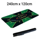 Texas Holdem Poker Playmat Kasino 240cmx 120cm Premium Mat