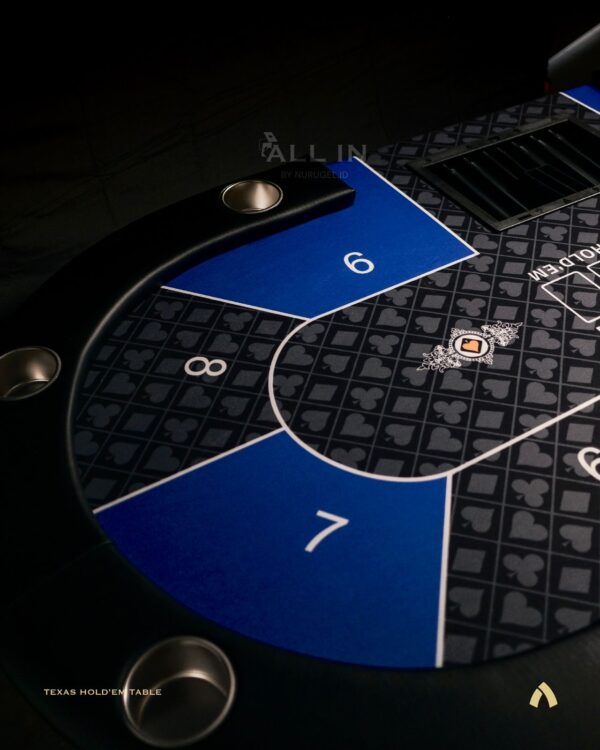 Premium Poker Table 213cm x 106cm foldable