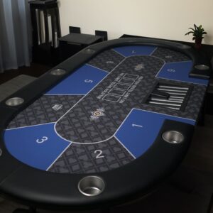 Premium Poker Table 213cm x 106cm foldable