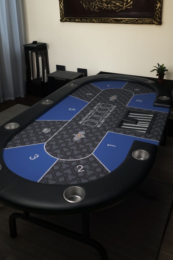 Premium Poker Table 213cm x 106cm foldable