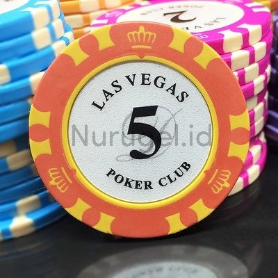 25 pcs Clay Coin Poker Chips Type A