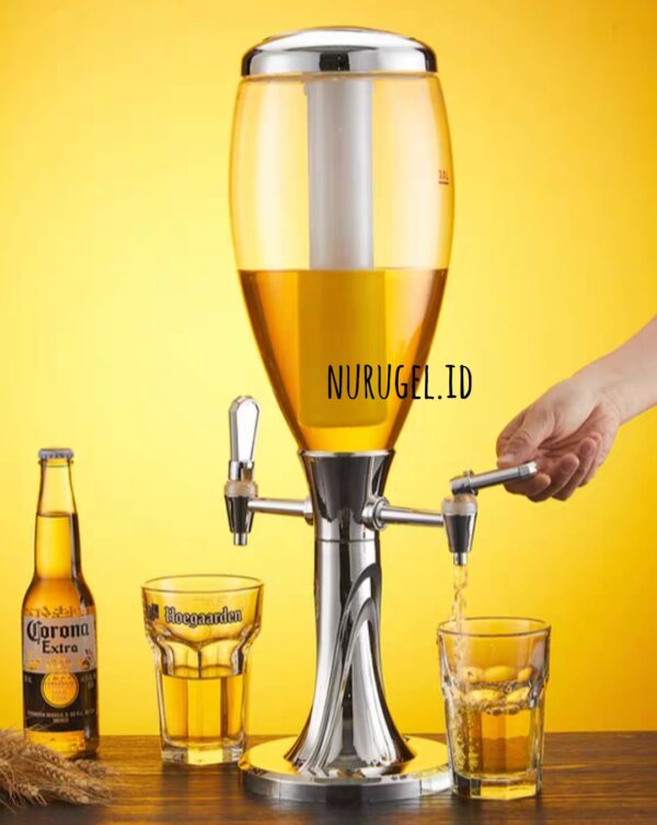 3L Beer Tower Dispenser / Tower Bir / Botol Beer – B. DOUBLE