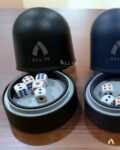 Boom Dice Shaker Alat Kocokan Dadu Gebrak Casino ALL IN