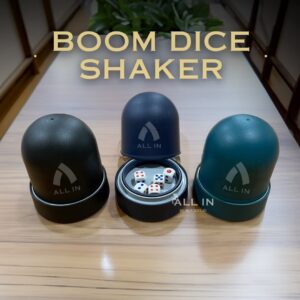 Boom Dice Shaker Alat Kocokan Dadu Gebrak Casino ALL IN